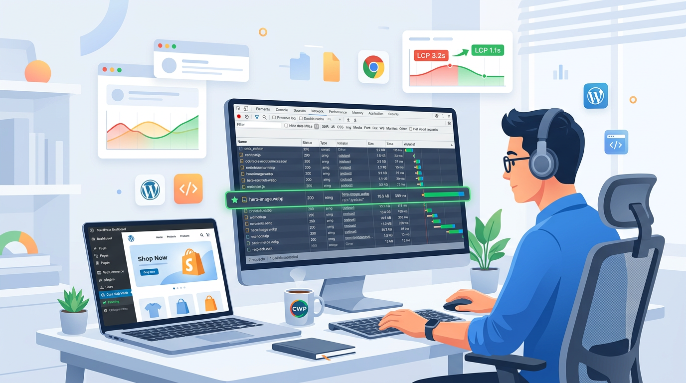 Image Optimization & Preloading — wordpress core web vitals