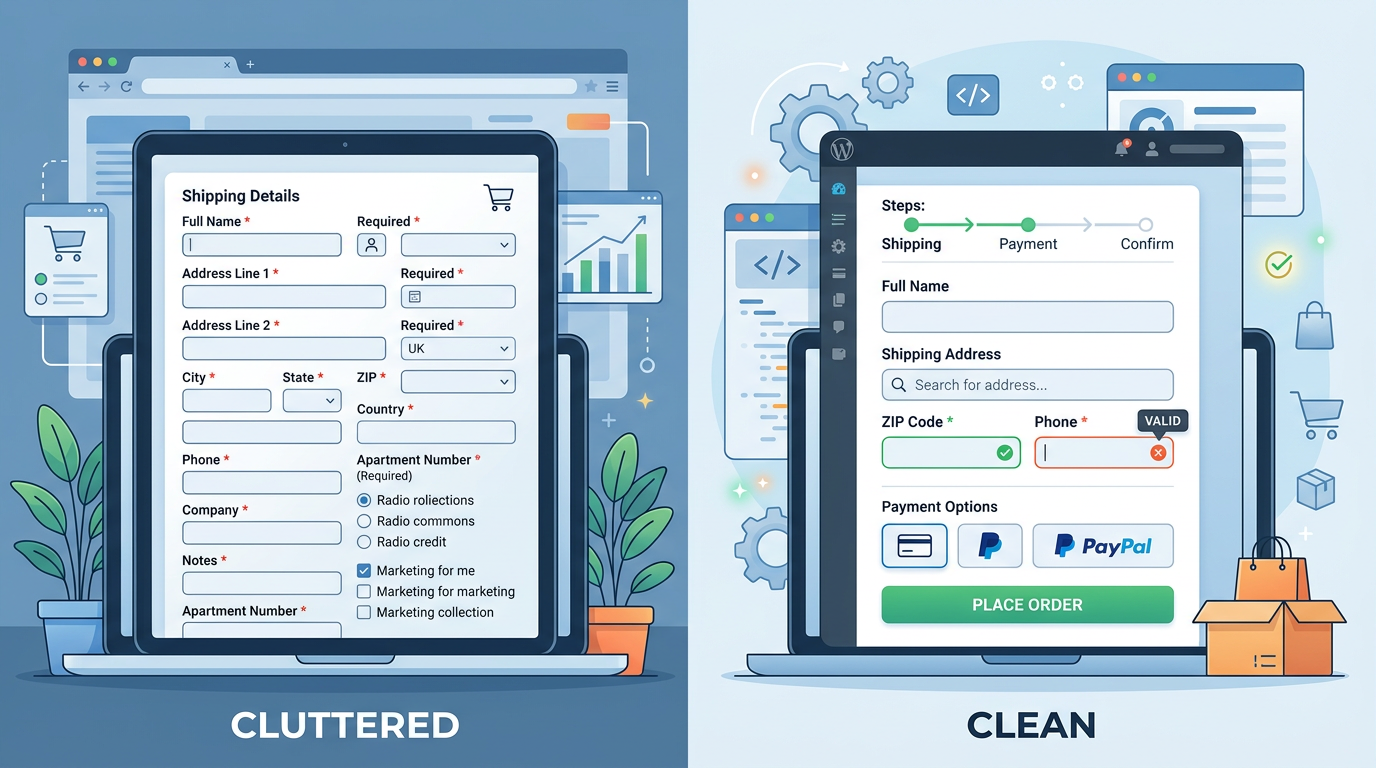 2. Improve checkout page appearance and trust — woocommerce checkout fields