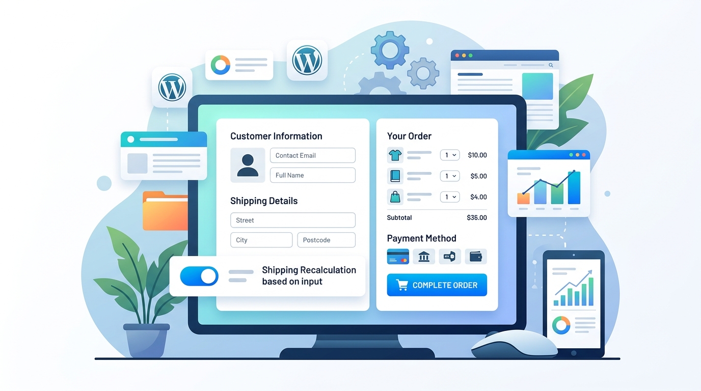 Overcomplicating the Layout — woocommerce one page checkout